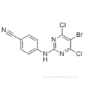 Benzonitrile,4-[(5-bromo-4,6-dichloro-2-pyrimidinyl)amino] CAS 269055-75-6